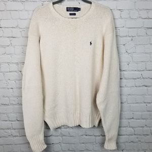 Polo Cream Knitted Sweater